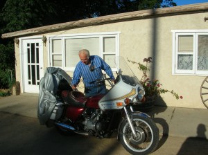 Preparing Lazarus for a ride.