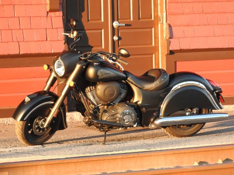 The 2016 Indian Chief Dark Horse.